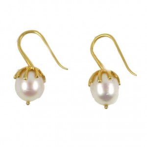 Pearl Starfish Earrings