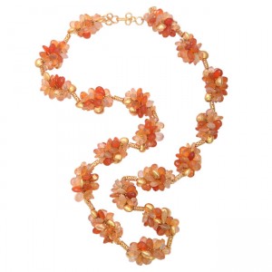 Opal Blossom Necklace