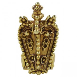 Gold Crown Ring