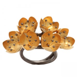 Buttercup Flower Ring
