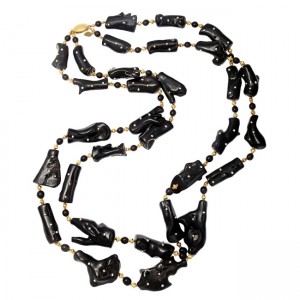 Black Coral Necklace