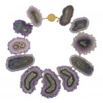 Amethyst Oyster Necklace